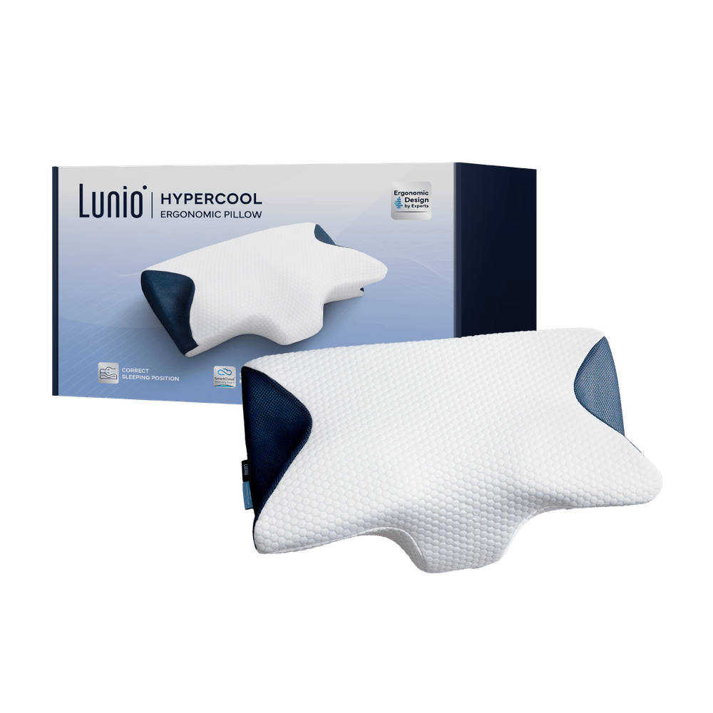 หมอนสุขภาพ ทรงผีเสื้อ LUNIO HYPERCOOL ERGONOMIC PILLOW